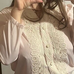 Vintage style silky shirt
